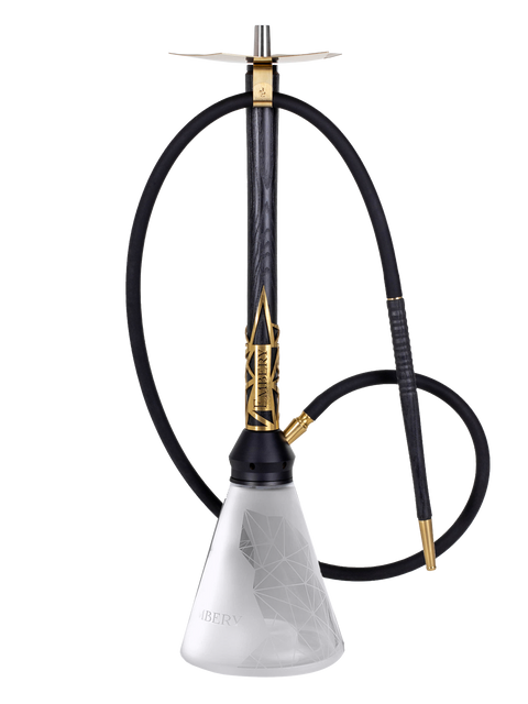 Embery Wood Envolve Shisha - Gold/Schwarz