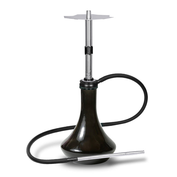 Embery Equal Hookah - Silber Schwarz