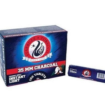 Starbuzz Premium Coconut Instant Light Charcoal 35mm 100St