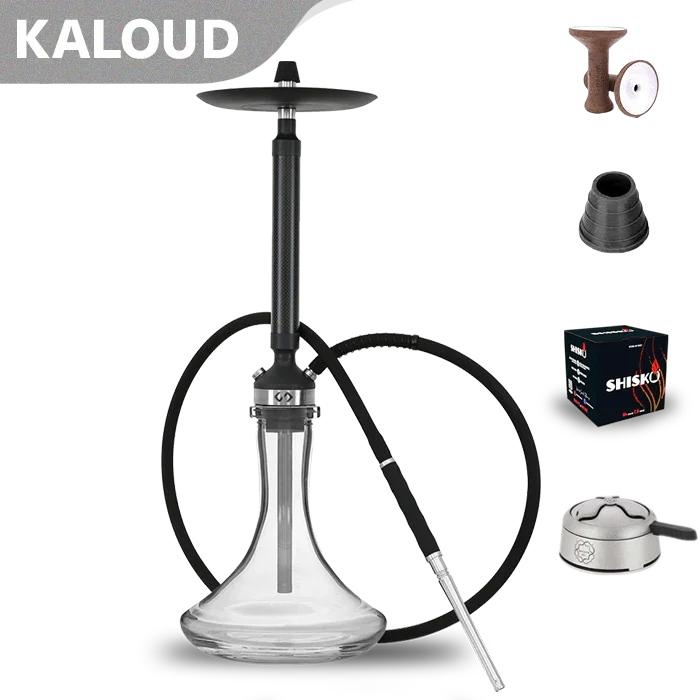 EL-Badia Conceptic Steel Shisha - Schwarz