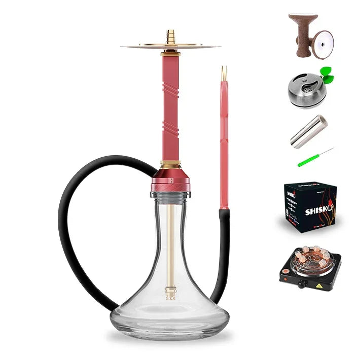 Illicit Hookah Model XI - Red