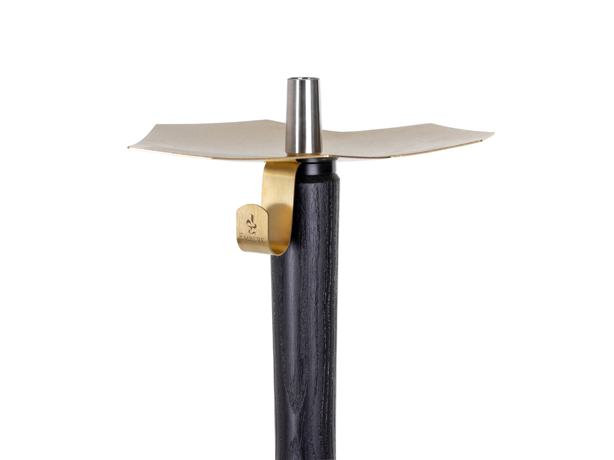 Embery Wood Envolve Hookah - Gold/Black