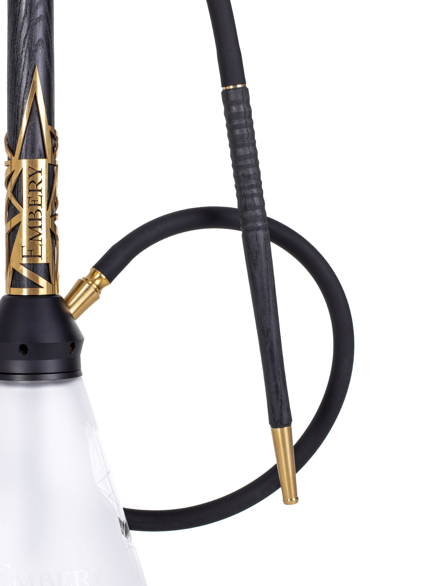 Embery Wood Envolve Shisha - Gold/Schwarz