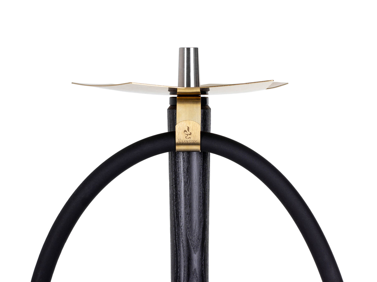 Embery Wood Envolve Hookah - Gold/Black