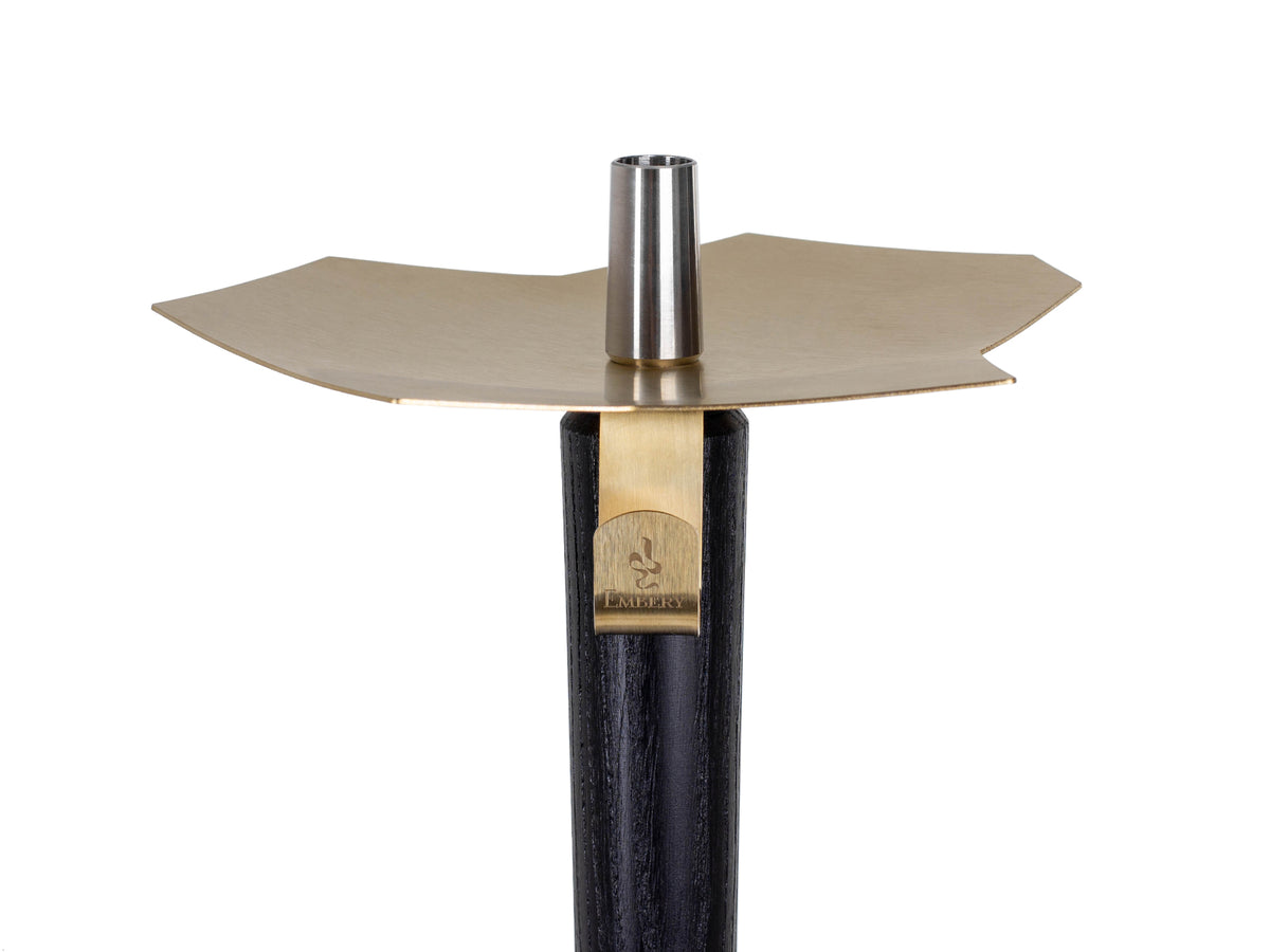 Embery Wood Envolve Hookah - Gold/Black