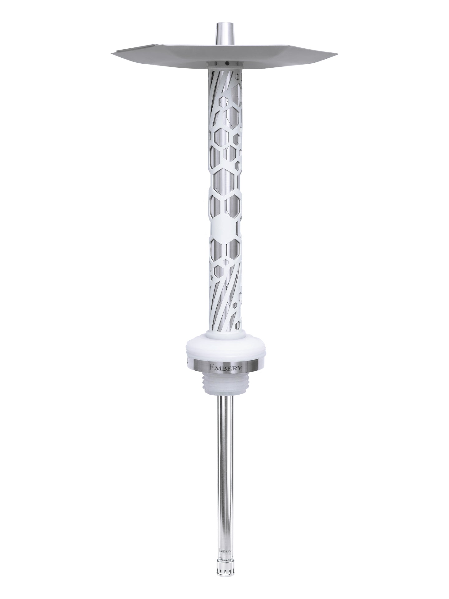 Embery Mono-H 4.0 Shisha - Silber/Snow