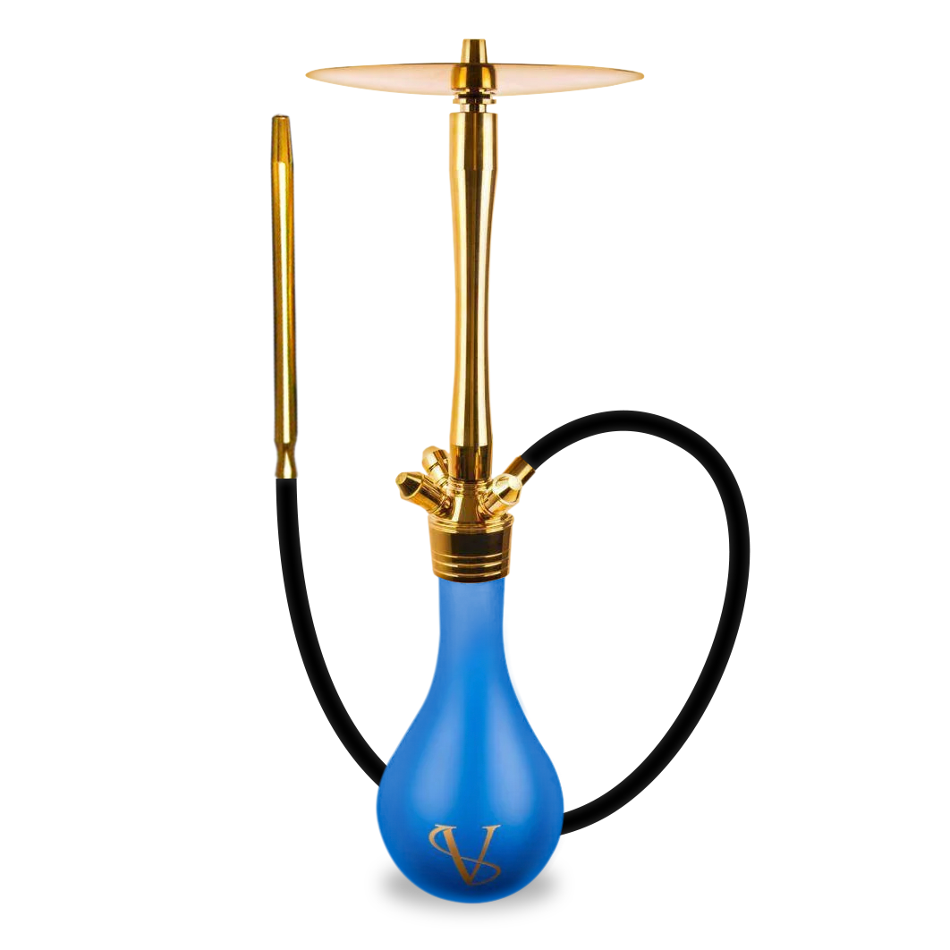 Savacco V3 Wasserpfeife - Goldblau