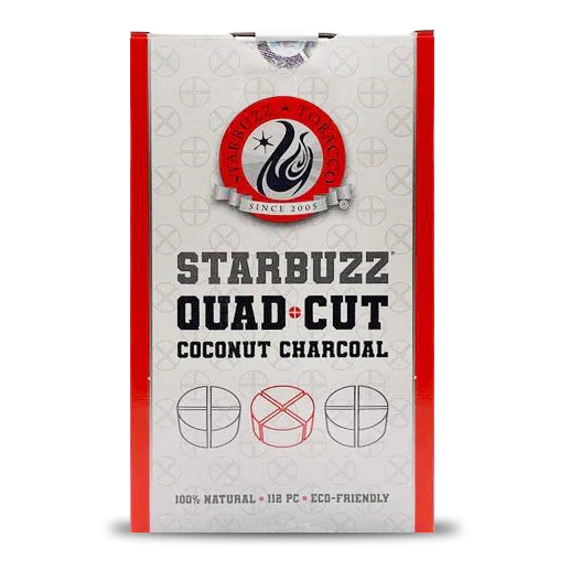 Starbuzz Quad Cut 112 Stk. Kokoskohle - 1kg