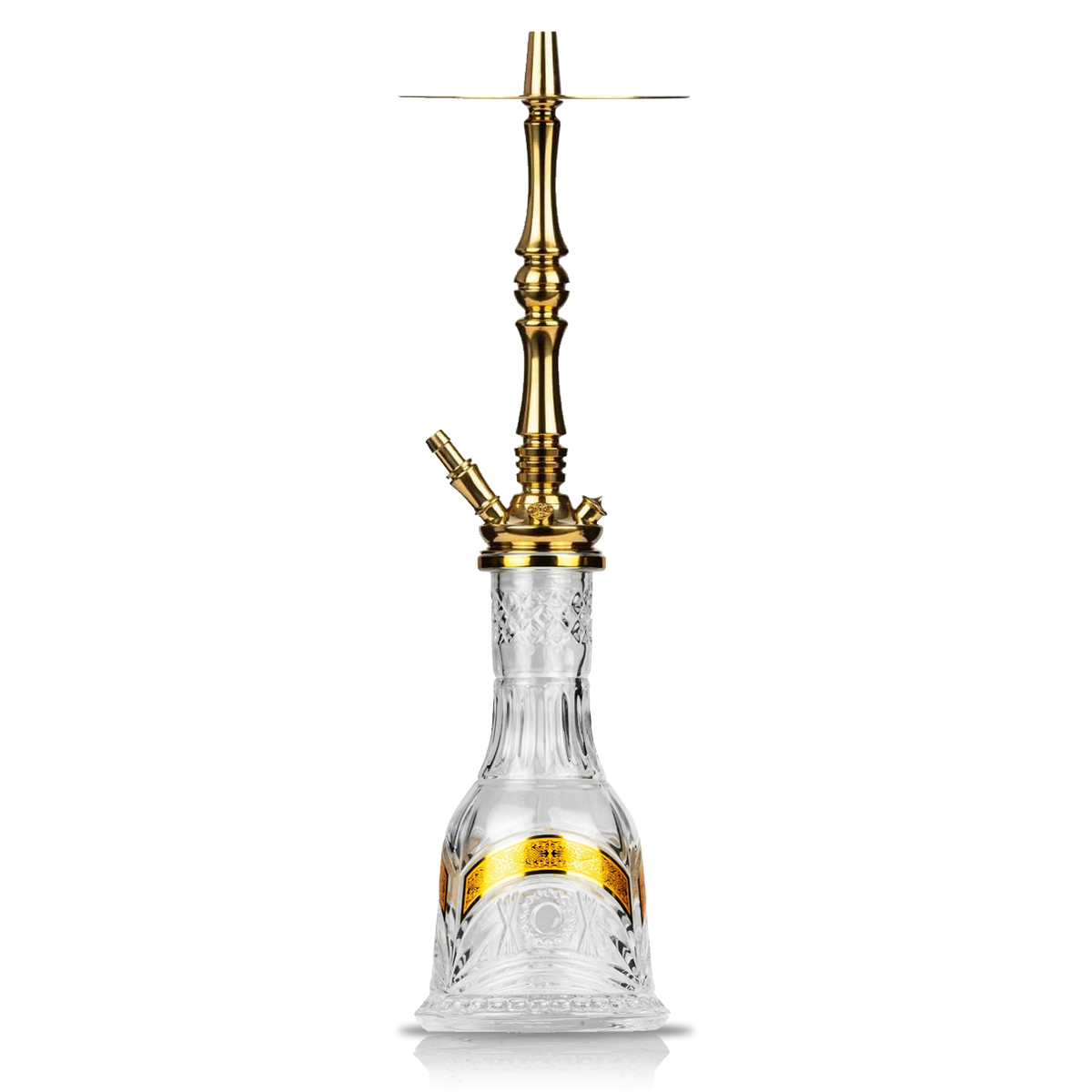 Moze Tradi L Standard Glas Shisha - Gold