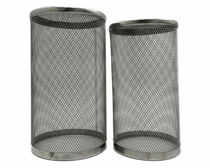 Wind Cover Grid Silver - Big