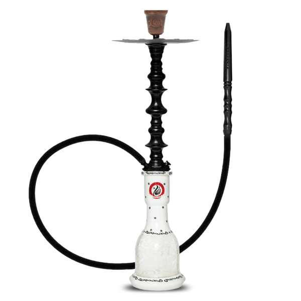 Starbuzz Wood Line Challenger Bundle – Schwarz mit weißem Sockel