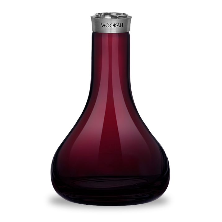 Wookah Vase Burgund Glatt