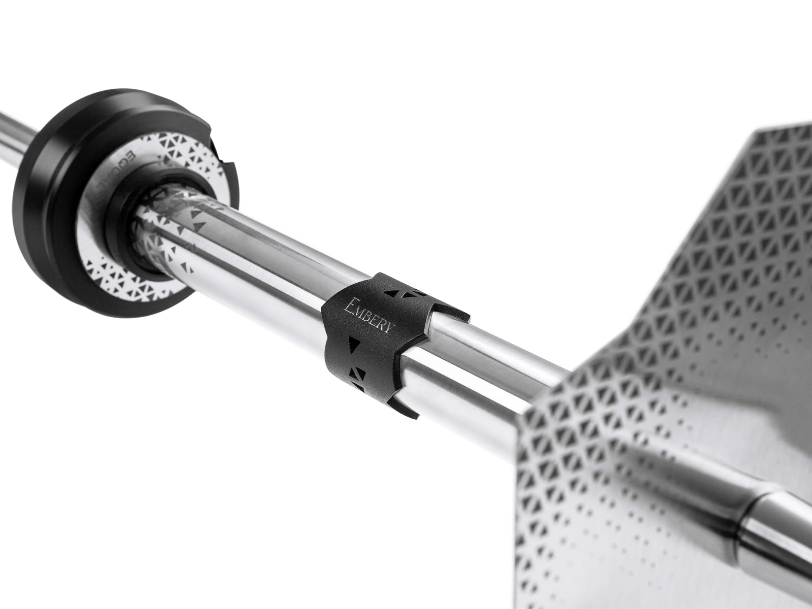Embery Equal Hookah - Silber Schwarz