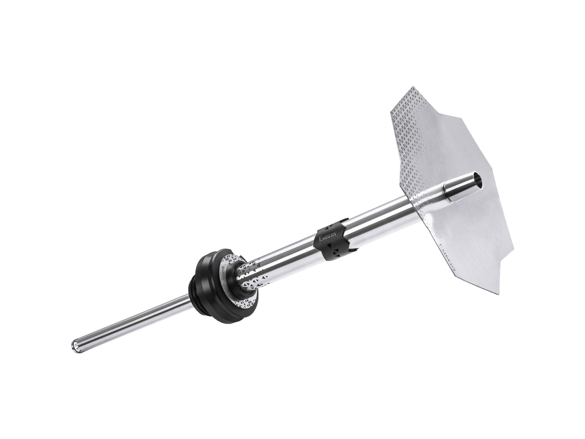 Embery Equal Hookah - Silver Black