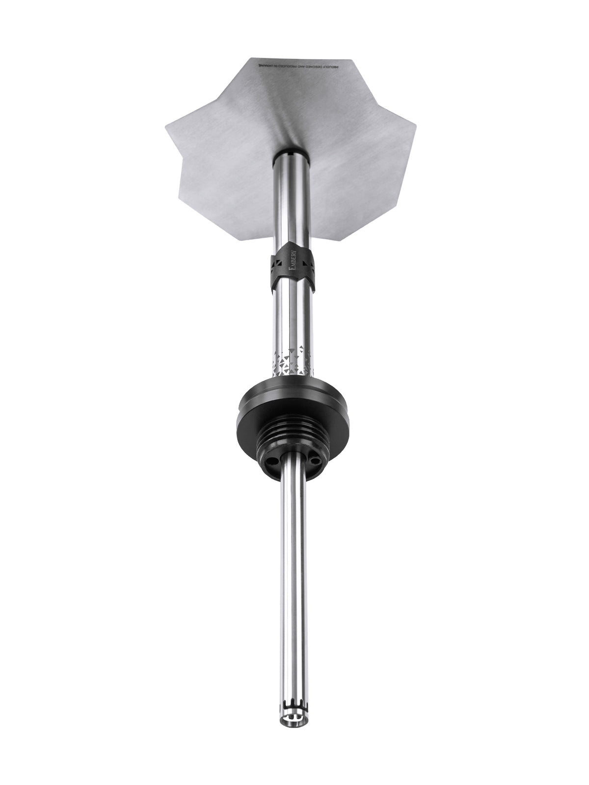 Embery Equal Hookah - Silver Black