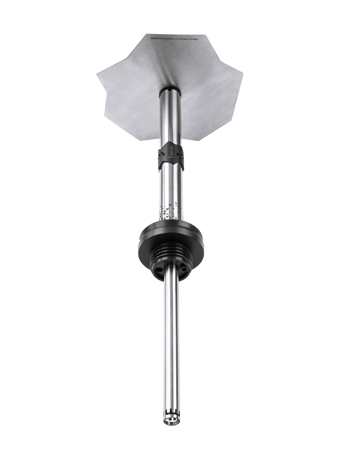 Embery Equal Hookah - Silber Schwarz