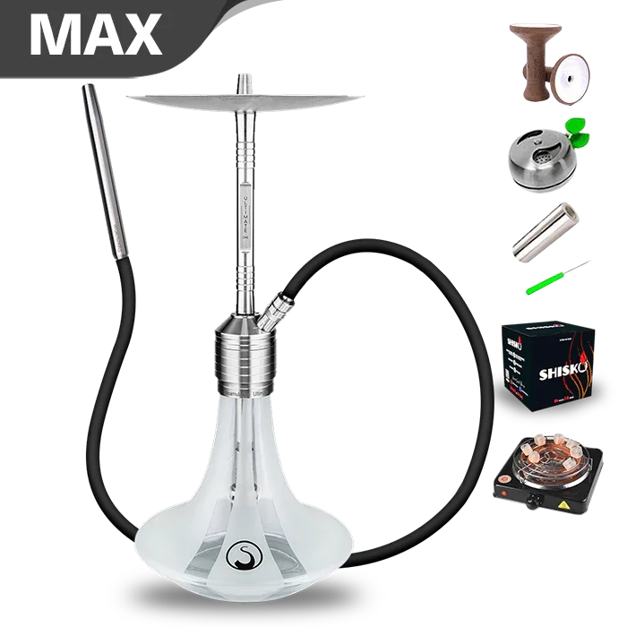 Steamulation Ultimate One Hookah - White Matt