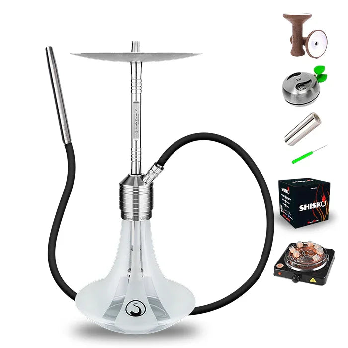 Steamulation Ultimate One Hookah - White Matt