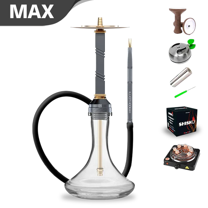 Illicit Hookah Model XI - Black