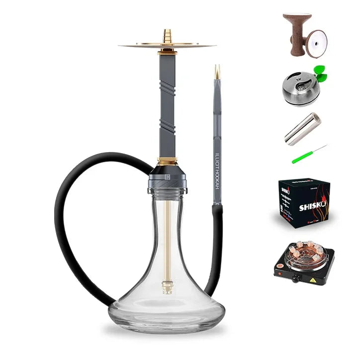 Illicit Hookah Model XI - Black
