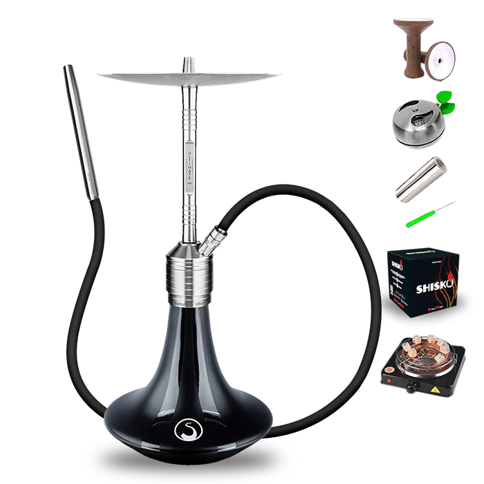 Steamulation Ultimate One Hookah - Black Matt