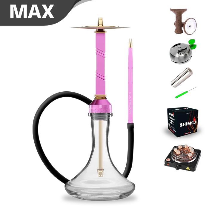 Illicit Hookah Modell XI – Rosa