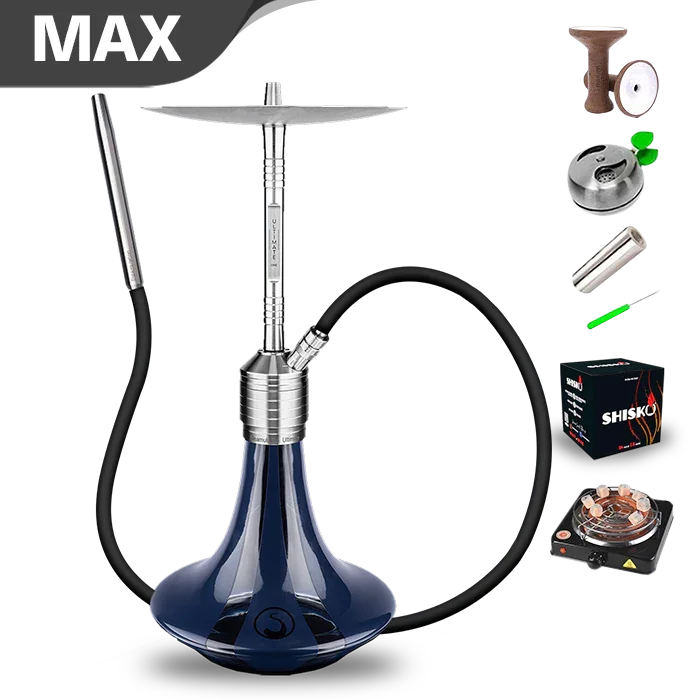 Steamulation Ultimate One Hookah - Blue Glanz Metallic