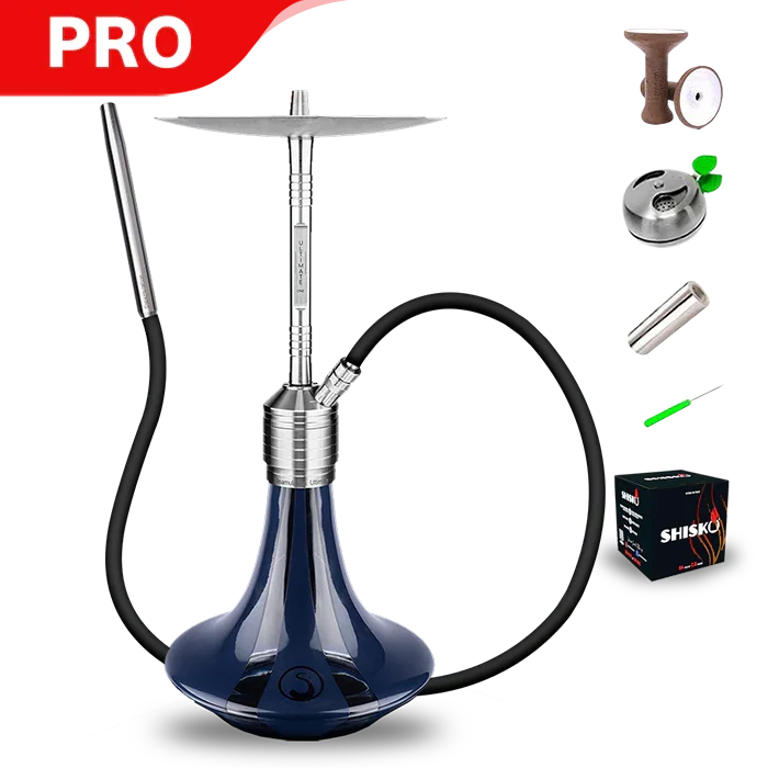 Steamulation Ultimate One Hookah - Blue Glanz Metallic