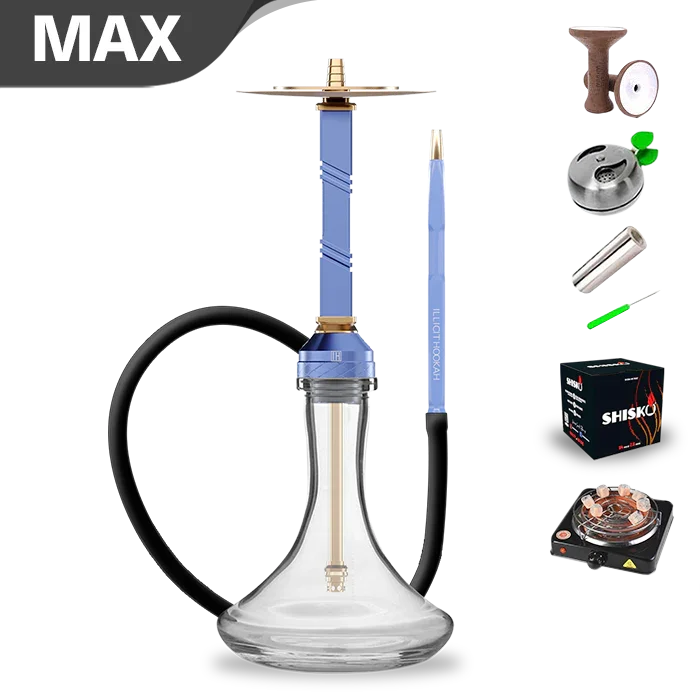 Illicit Hookah Model XI - Blue