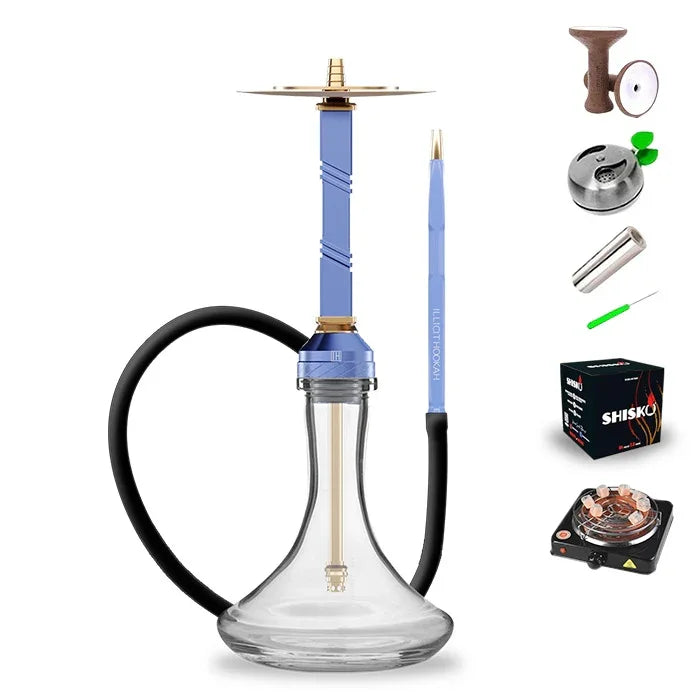 Illicit Hookah Model XI - Blue
