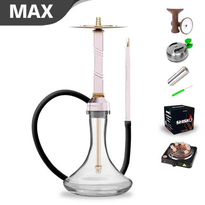 Illicit Hookah Model XI - Light Pink
