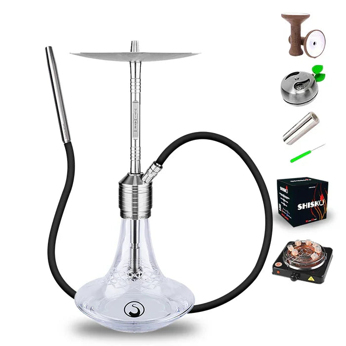 Steamulation Ultimate One Hookah - Crystal