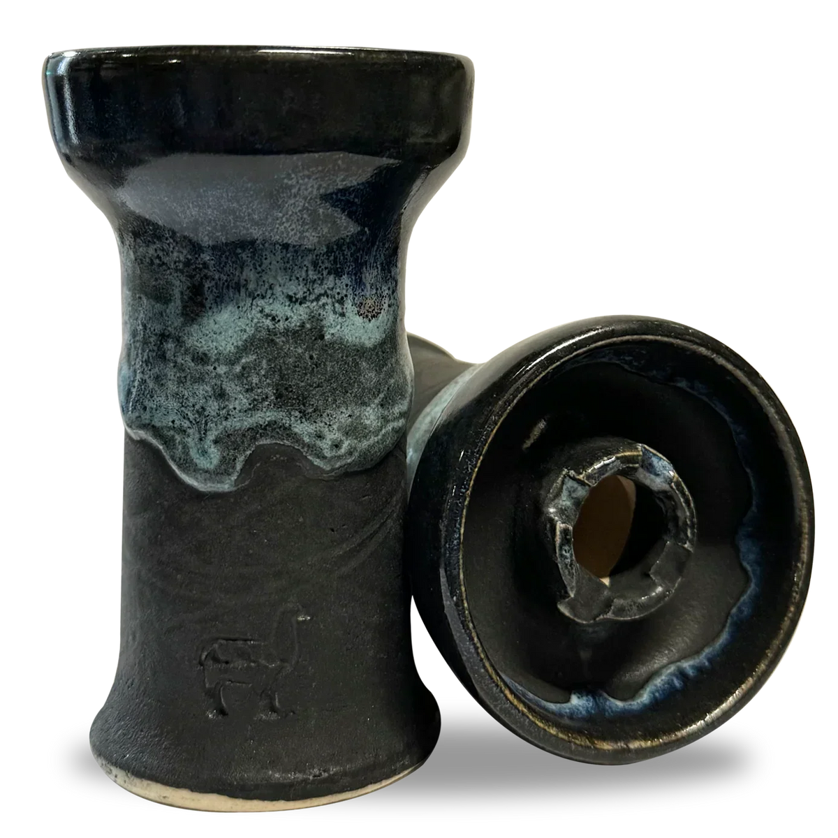 Alpaca Mini Rook Bowl - Blue Steel Drip