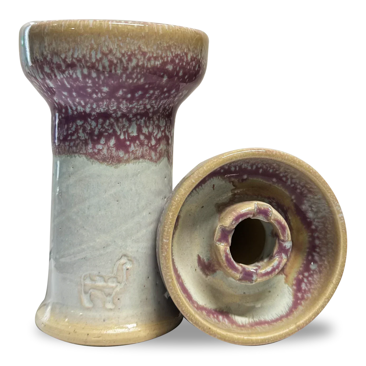 Alpaca Mini Rook Bowl - Lila-Weiß