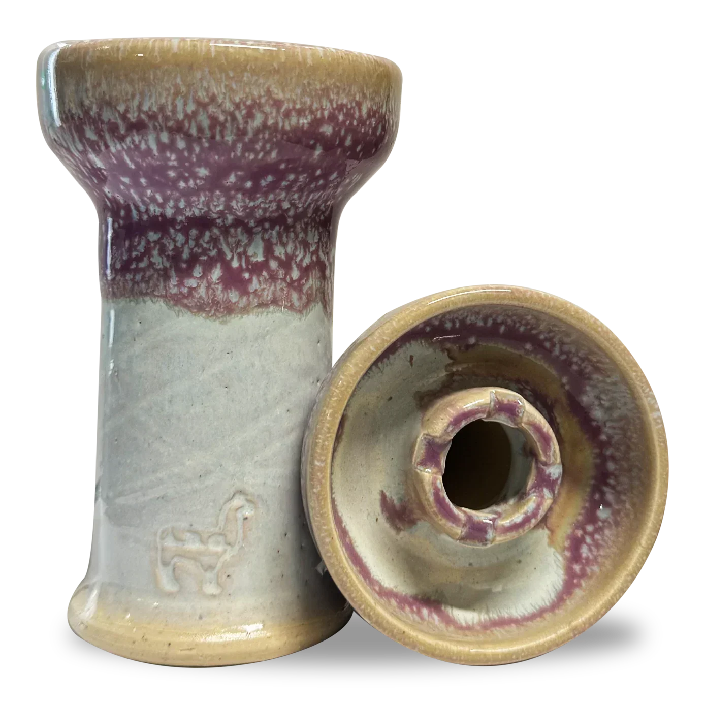 Alpaca Mini Rook Bowl - Purple White
