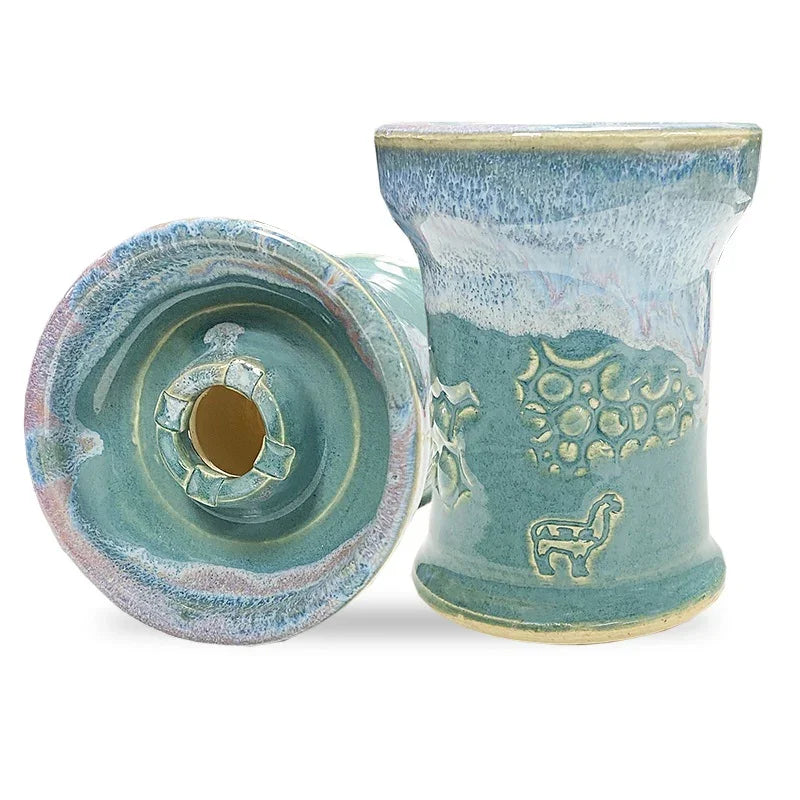 Alpaca Rook Thick Boyz Bowl - Aqua Reptil