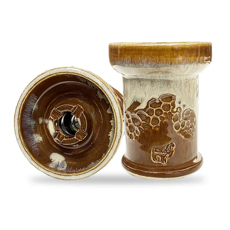 Alpaca Rook Thick Boyz Bowl - Brown Speck