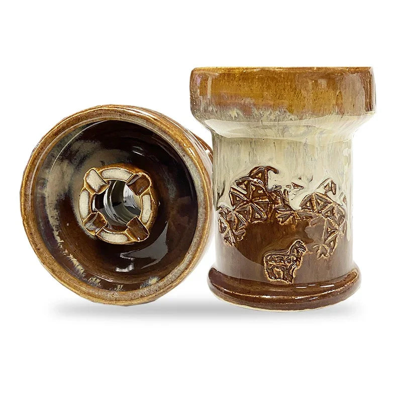 Alpaca Rook Thick Boyz Bowl - Earth Snowflakes