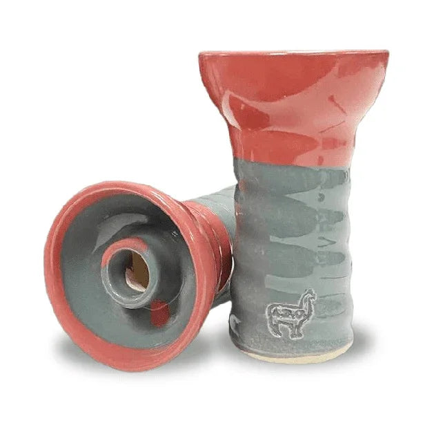 Alpaca Suri Bowl - Red Grey