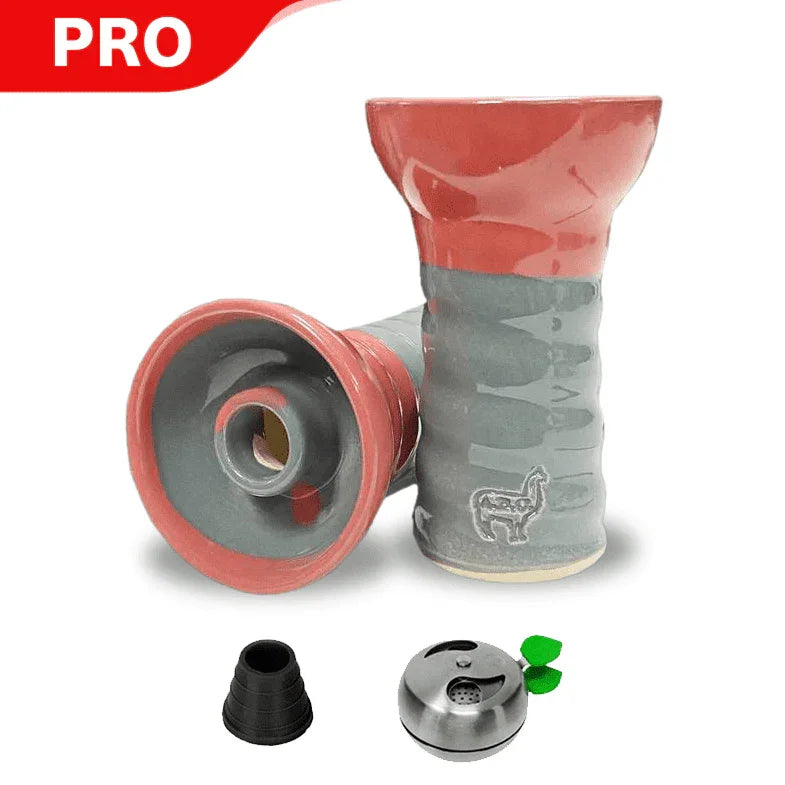 Alpaca Suri Bowl - Red Grey