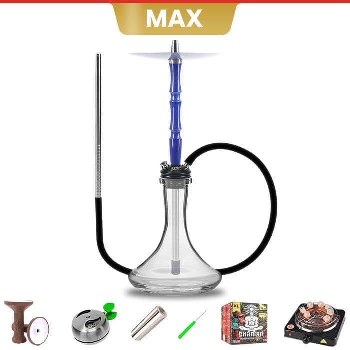 DSH Hookah Eco - Metallic Blau