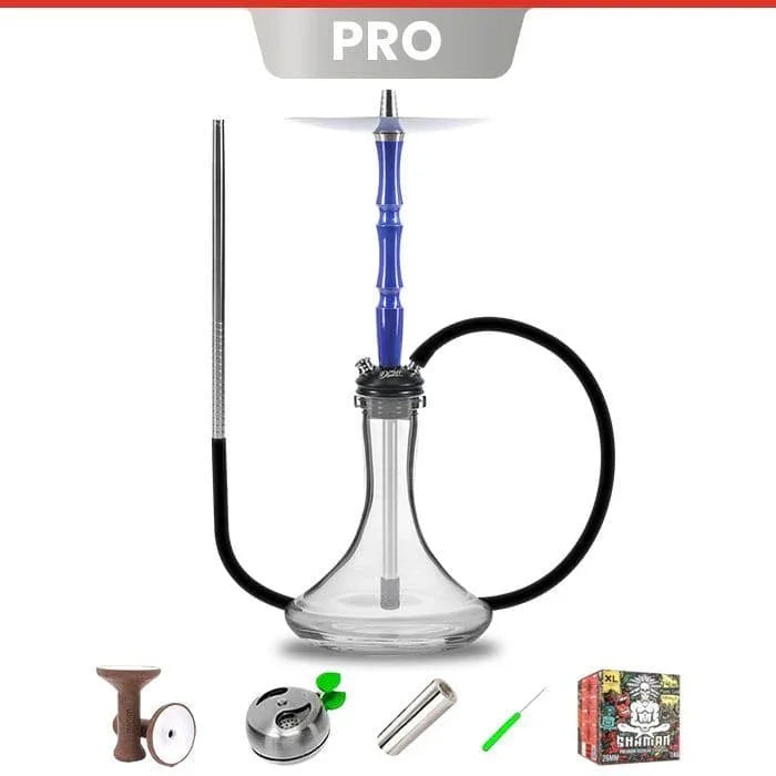 DSH Hookah Eco - Metallic Blau