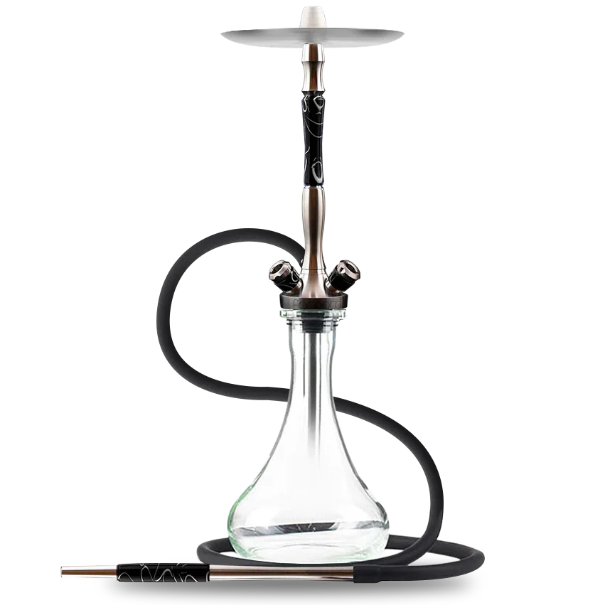 Union Hookah Fibonacci Hookah - Black Acrylic