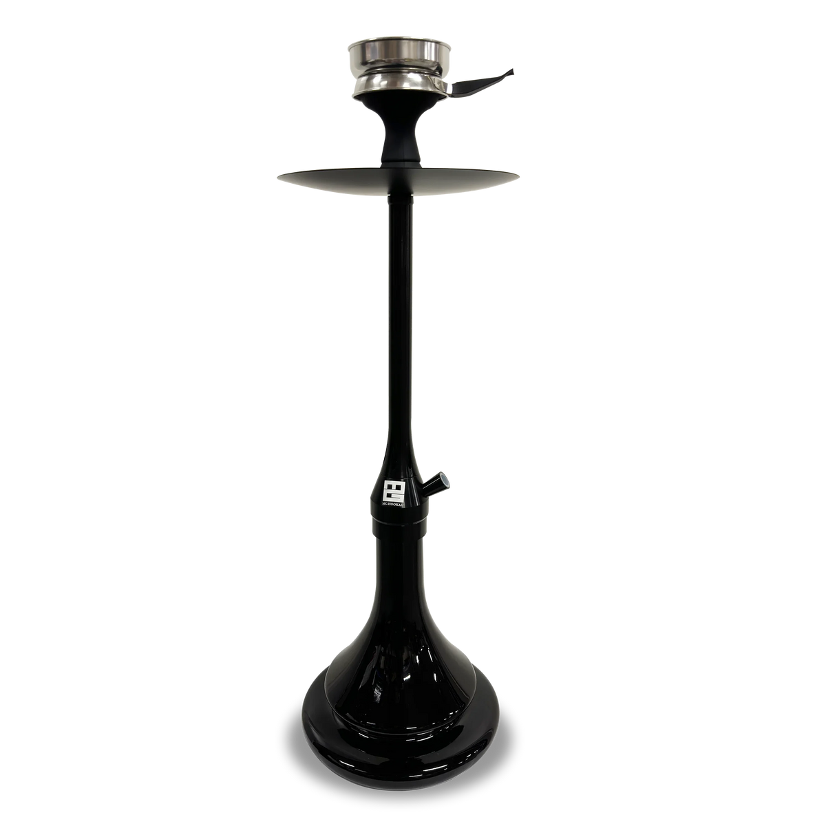 MG Hookah Chrome Edition - Black