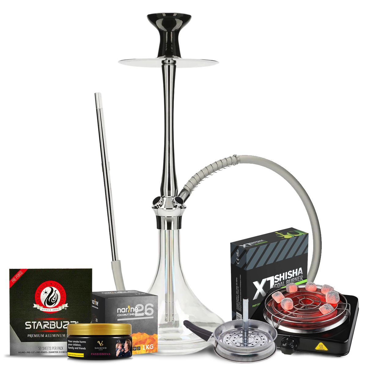 C7 V2 Hookah Starter Kit
