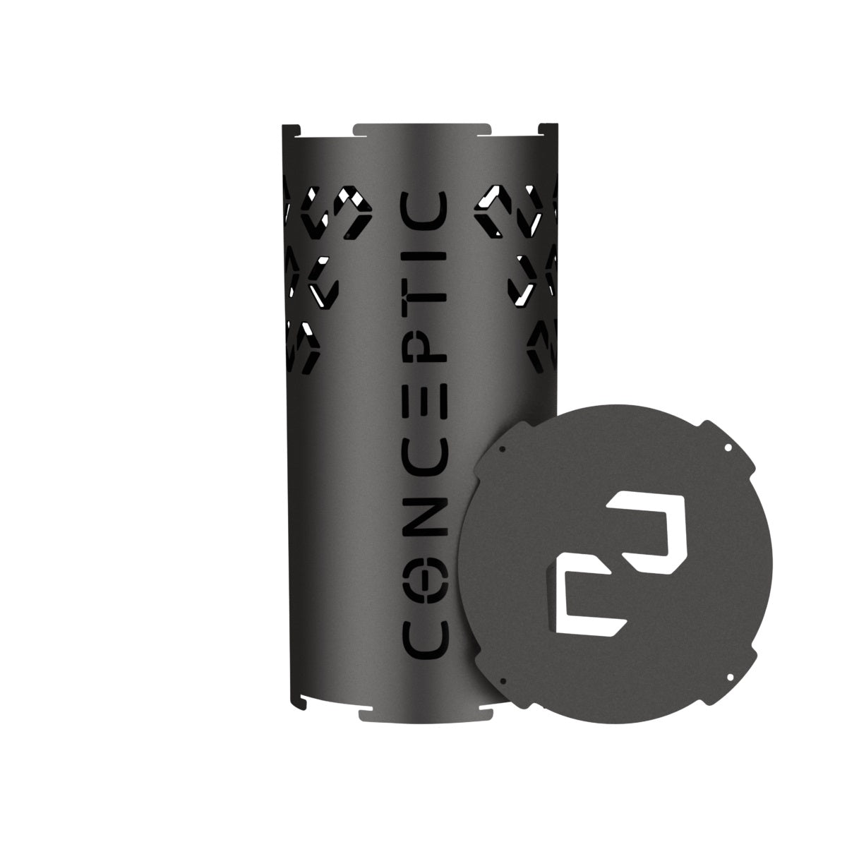 Conceptic Design Firewall Black Windschutz