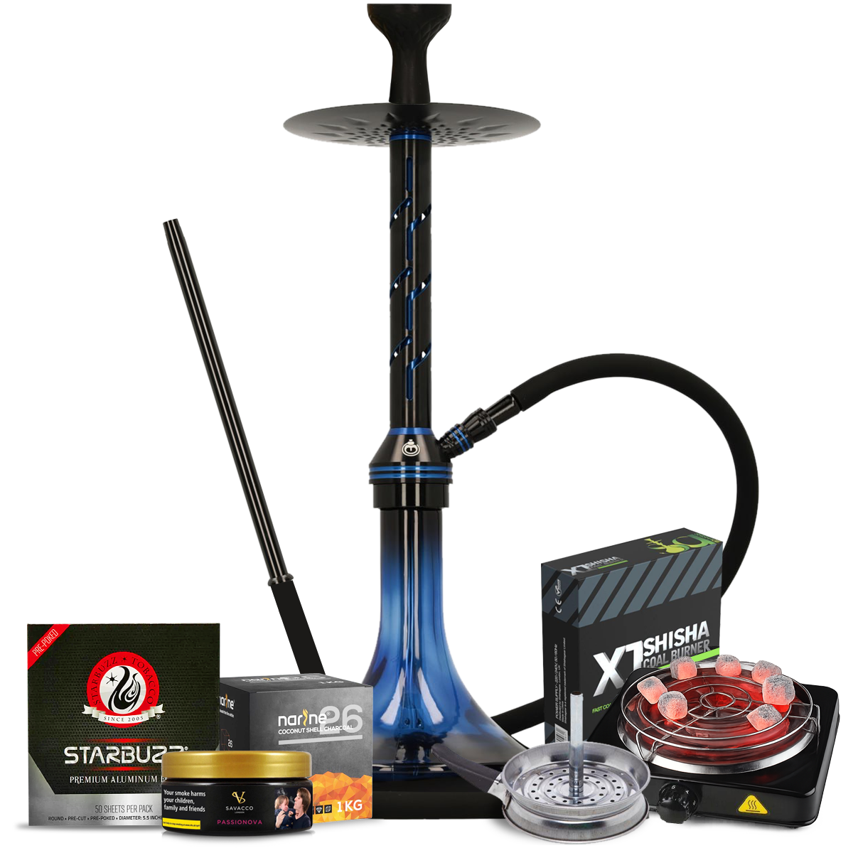Cyber X Hookah Starter Kit
