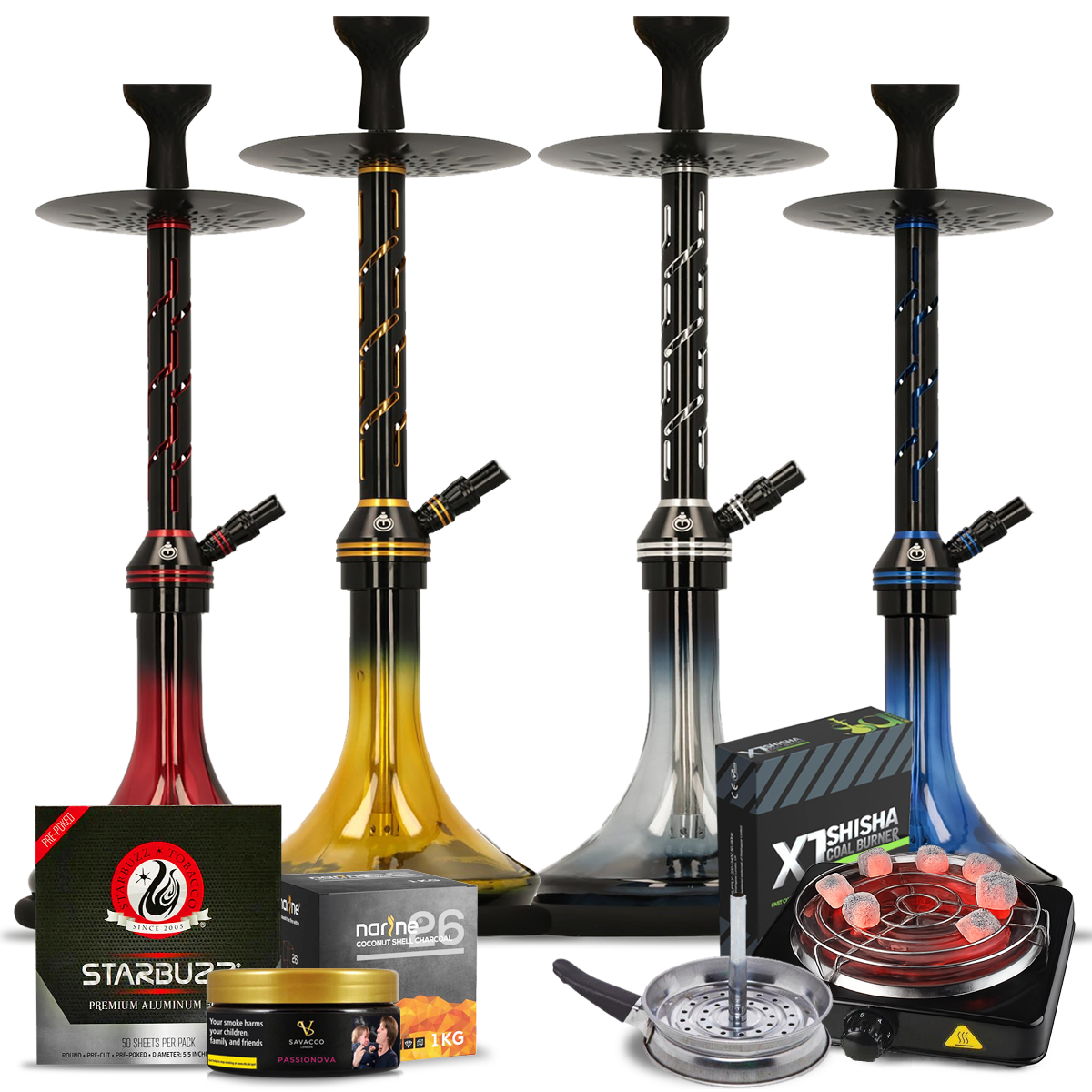 Cyber X Hookah Starter Kit