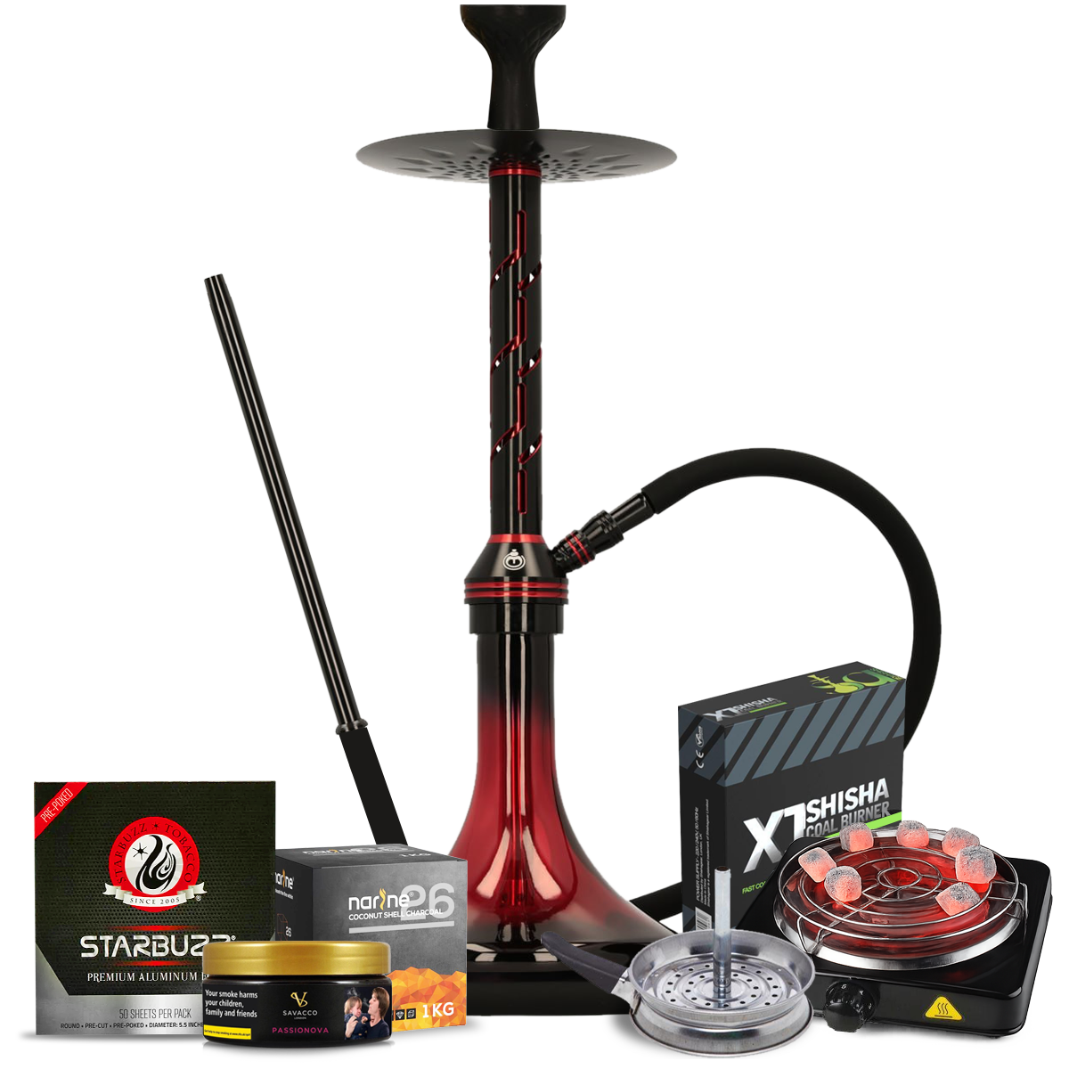Cyber X Hookah Starter Kit