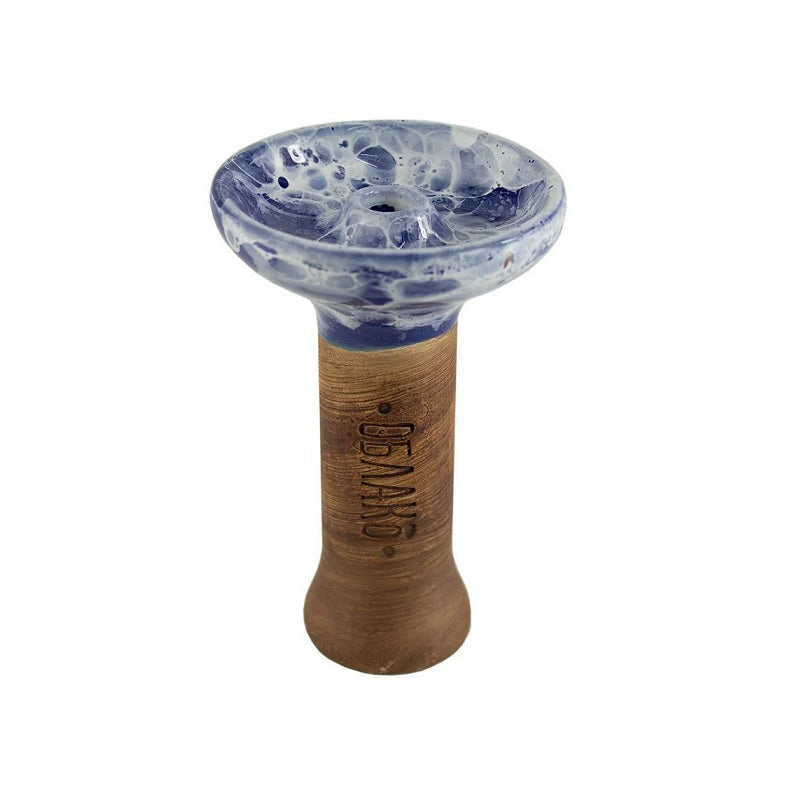Oblako Phunnel M Glaze Bowl - Dunkelblauer Marmor
